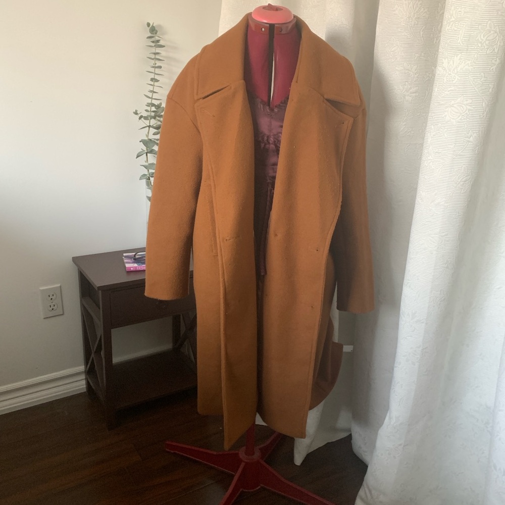 Women's Brown Overcoat